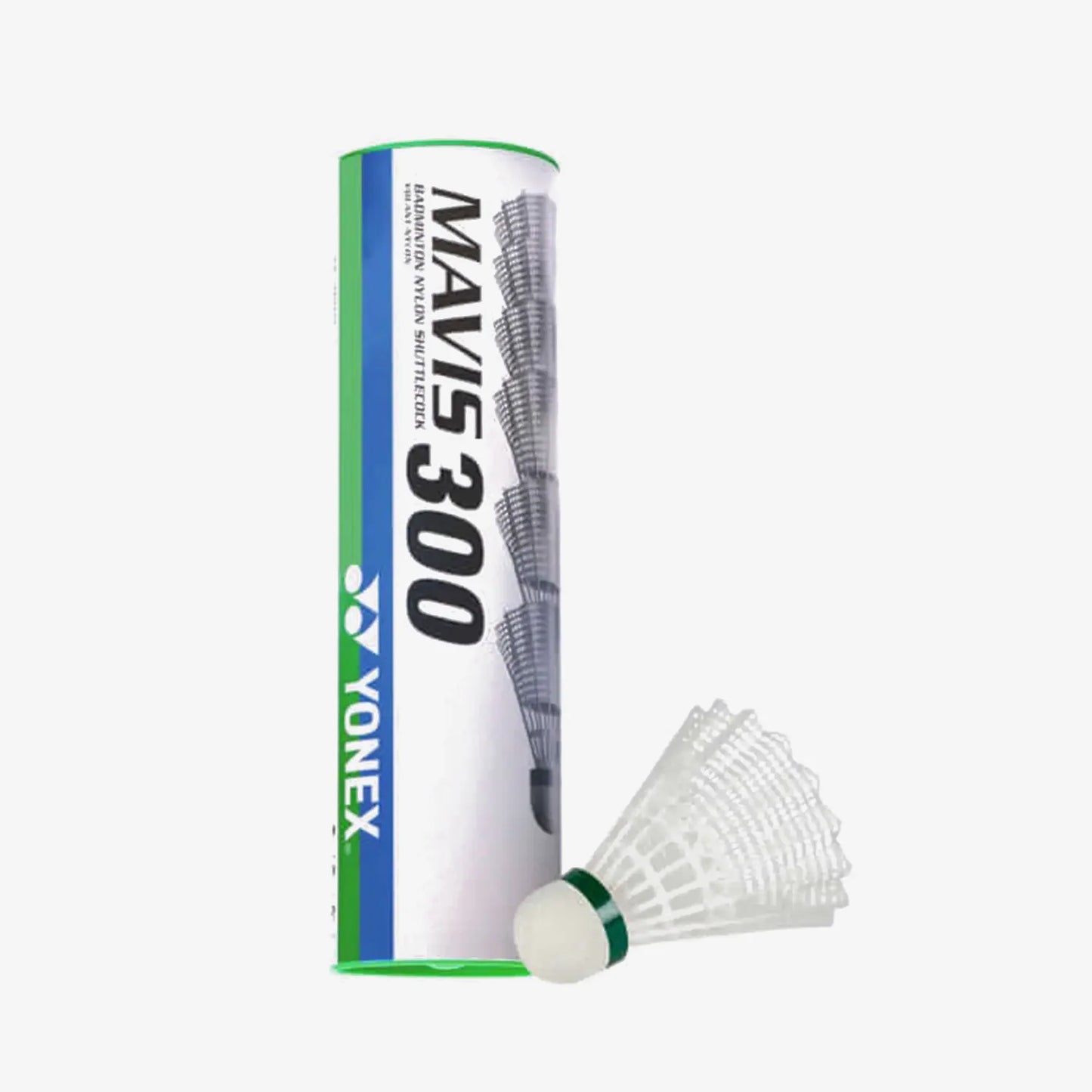 Yonex Mavis 300 Nylon Shuttlecock (6 pk - green)