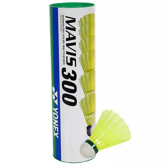 Yonex Mavis 300 Nylon Shuttlecock (6 pk - blue)